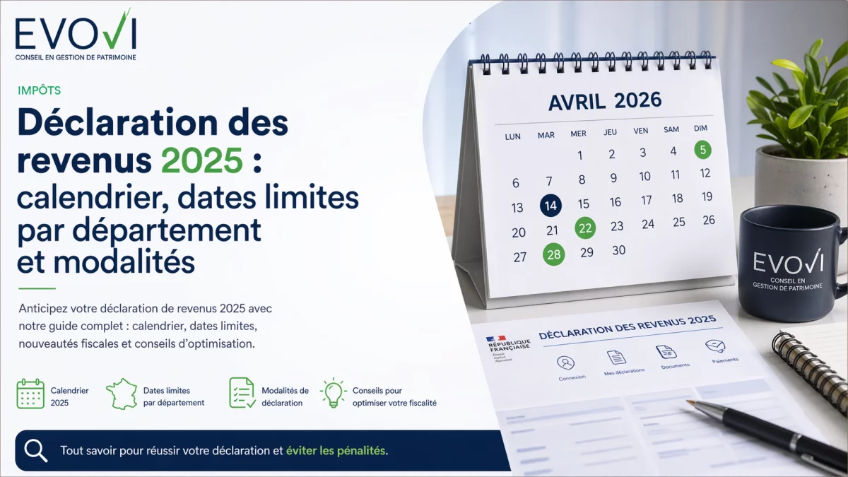 Déclaration des revenus 2025 : calendrier, dates limites par département et optimisation fiscale