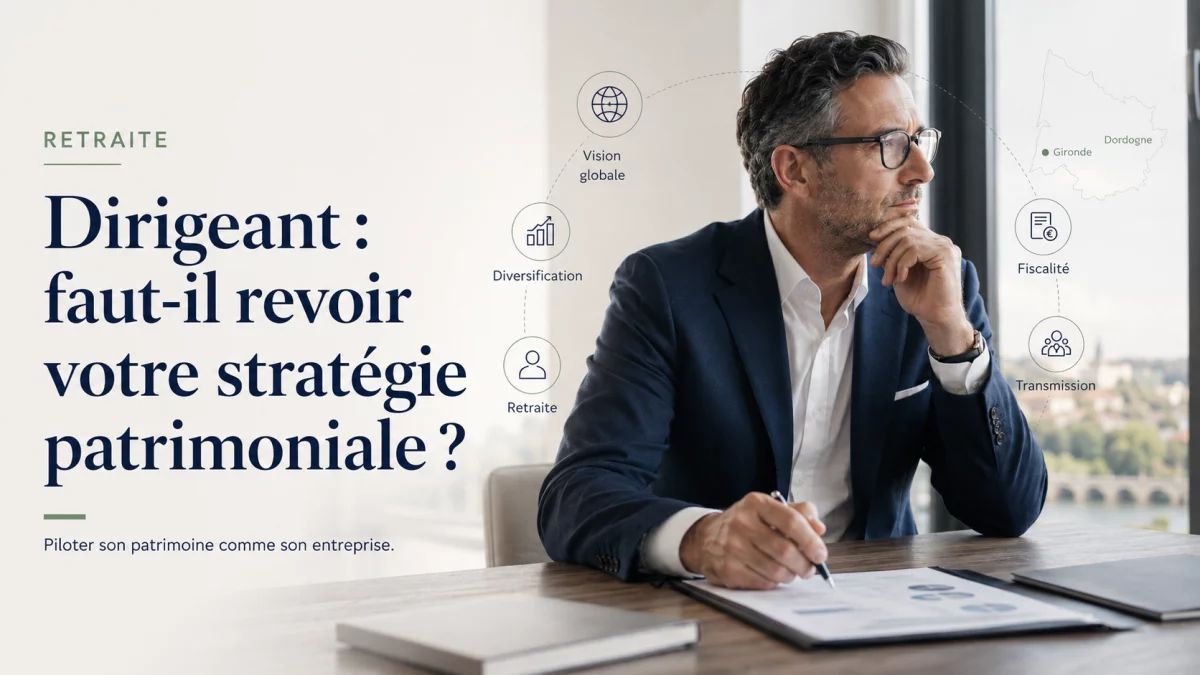 Dirigeant : les signes qui montrent que votre stratégie patrimoniale mérite d’être revue