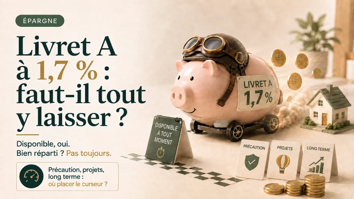 Livret A à 1,7 % en 2026 : faut-il encore y laisser toute son épargne ?