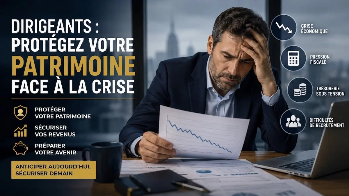 Dirigeants : comment protéger votre patrimoine face à la crise en 2026