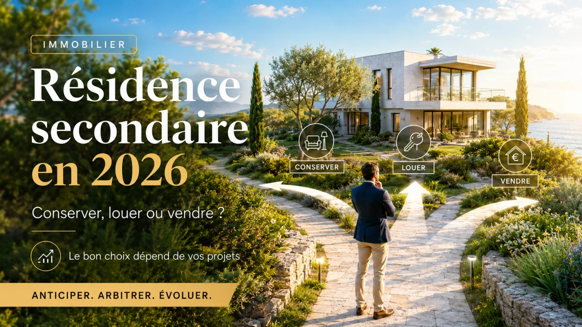 Résidence secondaire en 2026 : faut-il la conserver, la louer ou la vendre ?